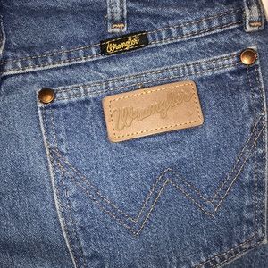 Vintage high waisted Wrangler denim jeans